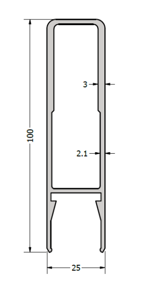Billede af topprofil